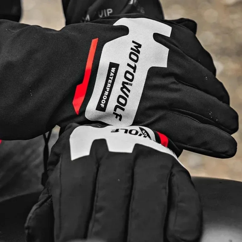 Motorcycle Gear Gloves - Guanti da equitazione per motociclisti autunno