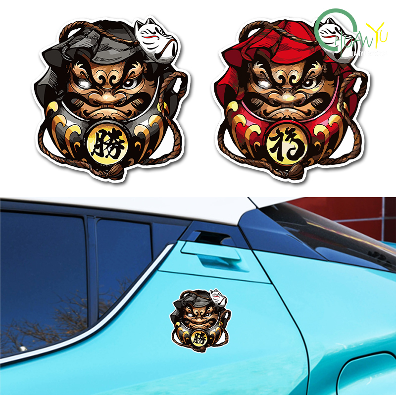 Motorcycle Gear Japan - Riflettente Giappone Daruma JDM Car Styling