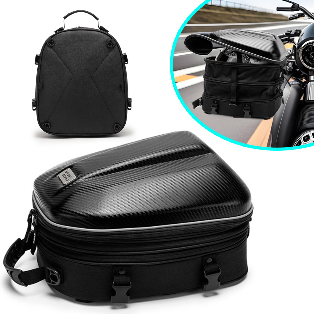 Motorcycle Gear Warehouse - Nuova Borsa Impermeabile per Moto, Multifunzionale