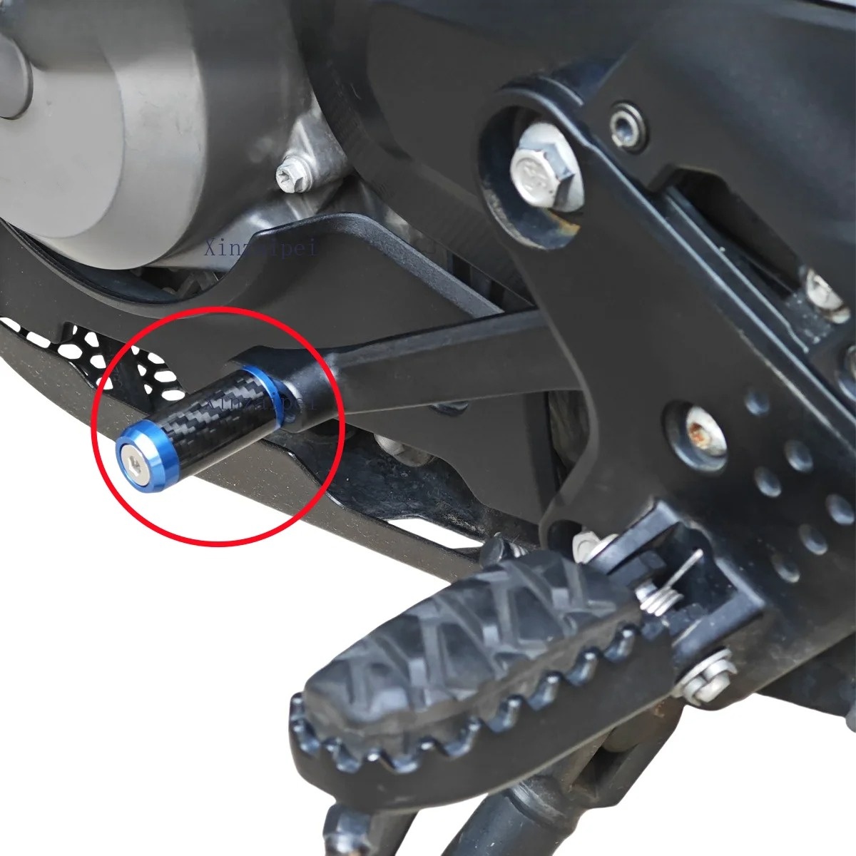 Motorcycle Gear Pedal - Leva del Cambio Modificata in Fibra