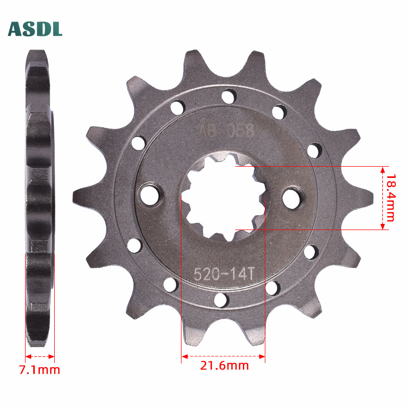 520 13T 14T Moto Anteriore Pig - Motorcycle Gear Japan recensione e prezzo