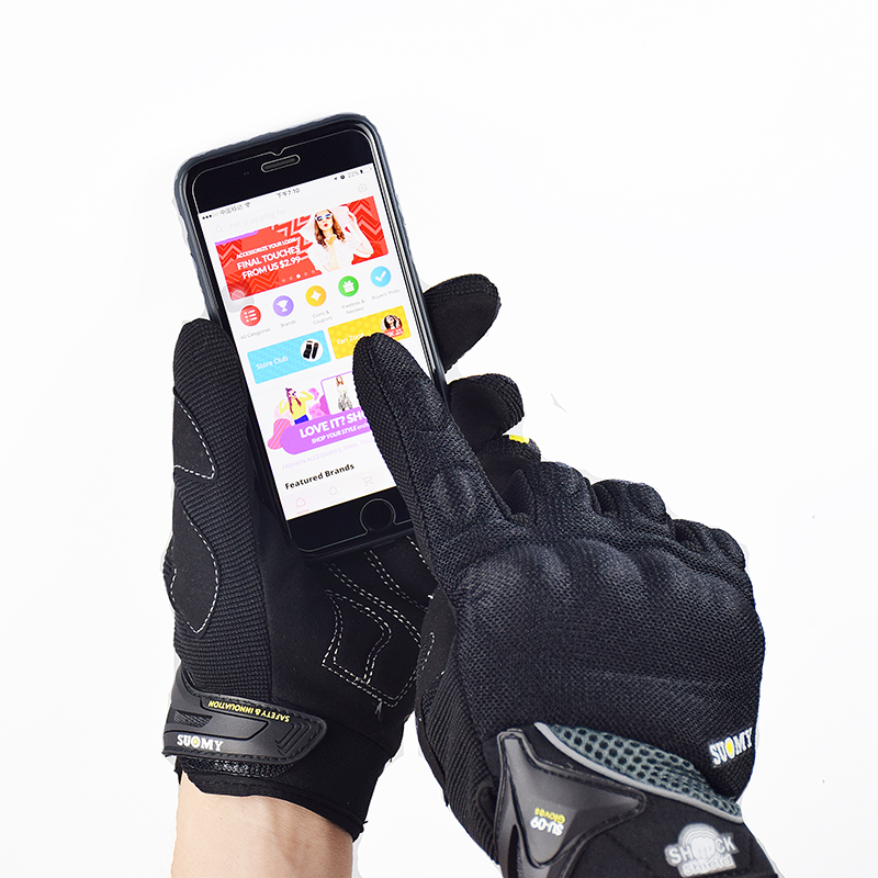 Guanti da moto da corsa con di - Motorcycle Gear Gloves recensione e prezzo