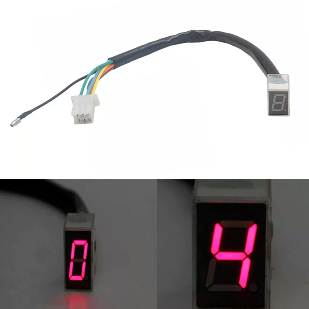 Display rosso Display a colori - Motorcycle Gear Indicator Install recensione e prezzo